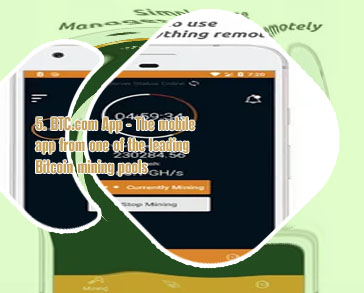 Bitcoin mining app
