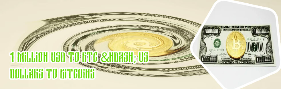How much is a million dollars in bitcoin